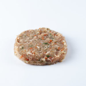 Hamburguesa de Pollo con verduras